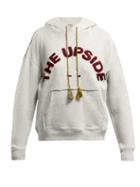 Matchesfashion.com The Upside - Free Spirit Cotton Fleece Sweatshirt - Womens - Grey