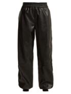 Stella Mccartney Faux-leather Trackpants