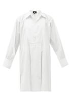 Matchesfashion.com Su Paris - Popi Striped Cotton Shirt Dress - Womens - White Stripe