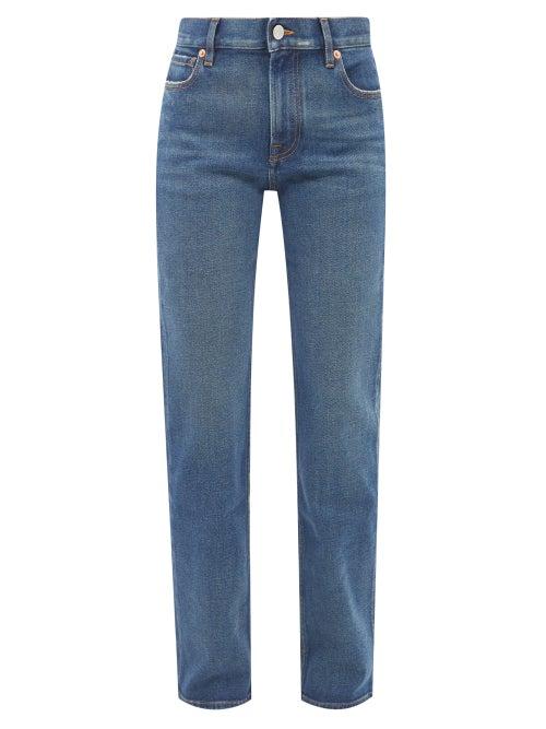 Valentino - Straight-leg Jeans - Womens - Denim