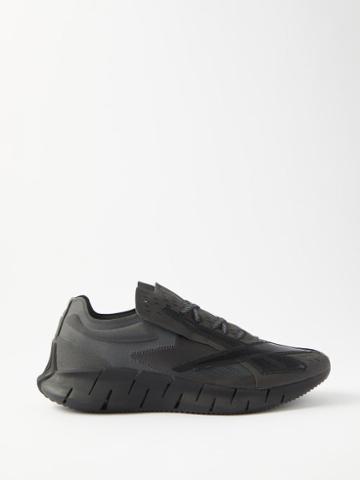 Reebok X Margiela - Zig 3d Storm Memory Of Mesh Trainers - Mens - Black