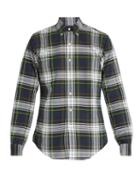 Matchesfashion.com Polo Ralph Lauren - Checked Oxford Shirt - Mens - Blue Multi