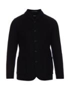 Giorgio Armani Shawl-collar Wool And Cashmere Blazer