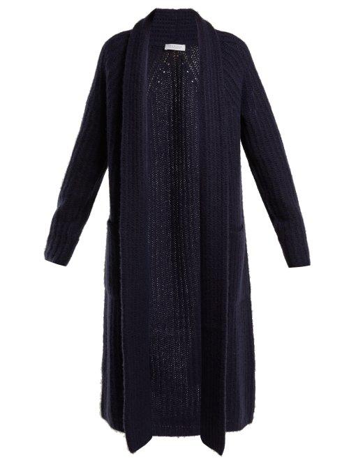 Matchesfashion.com Gabriela Hearst - Gunnersbury Cashmere And Silk Blend Cardigan - Womens - Navy