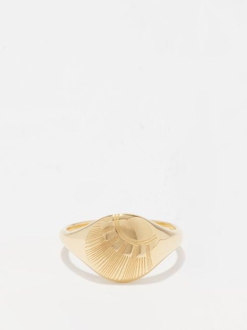 Miansai - Meridian Gold-vermeil Ring - Mens - Gold
