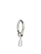 Matchesfashion.com Balenciaga - Force B Sterling-silver Single Earring - Mens - Silver