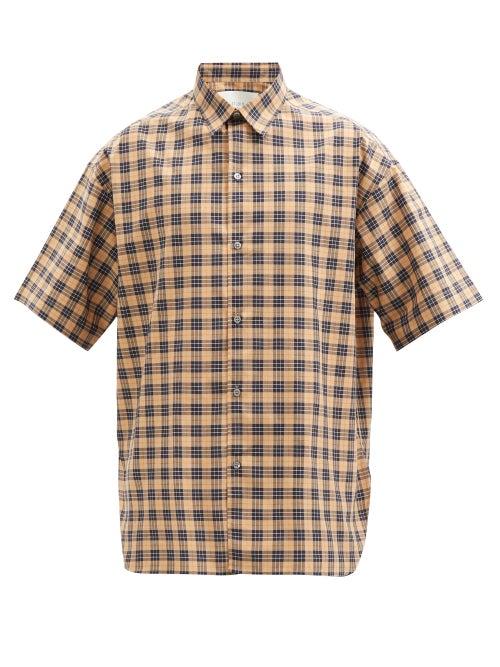 Studio Nicholson - Keble Patch-pocket Striped Cotton Shirt - Mens - Multi