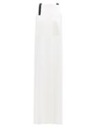 Ladies Rtw Omer Asim - Square-neck Pleated Crepe De-chine Dress - Womens - White