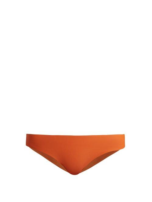 Matchesfashion.com Jade Swim - Lure Low Rise Bikini Briefs - Womens - Orange