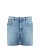 Isabel Marant Étoile Cedar Frayed-hem Denim Shorts