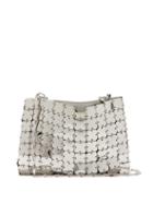 Ladies Bags Paco Rabanne - Iconic 1969 Chain Bag - Womens - Silver