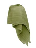 Matchesfashion.com Pleats Please Issey Miyake - Madame T Pleated Scarf - Womens - Khaki