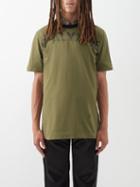 1017 Alyx 9sm - Logo-print T-shirt - Mens - Dark Green