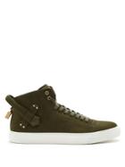 Buscemi 100mm Clean Suede High-top Trainers