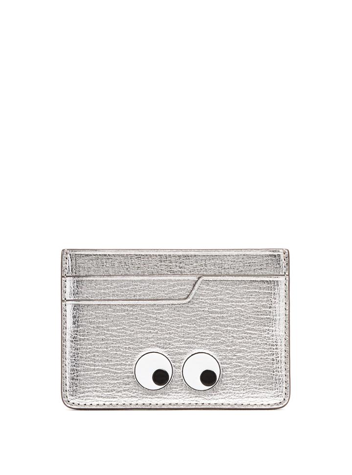 Anya Hindmarch Eyes Grained-leather Cardholder
