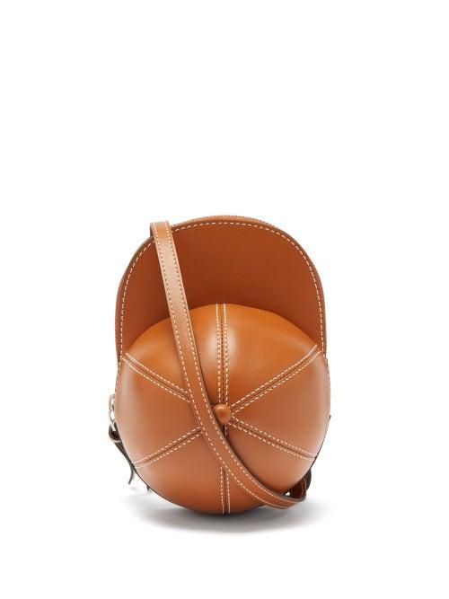 Ladies Bags Jw Anderson - Cap Midi Leather Cross-body Bag - Womens - Tan