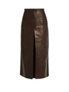 Rachel Comey Elixer Leather Midi Skirt