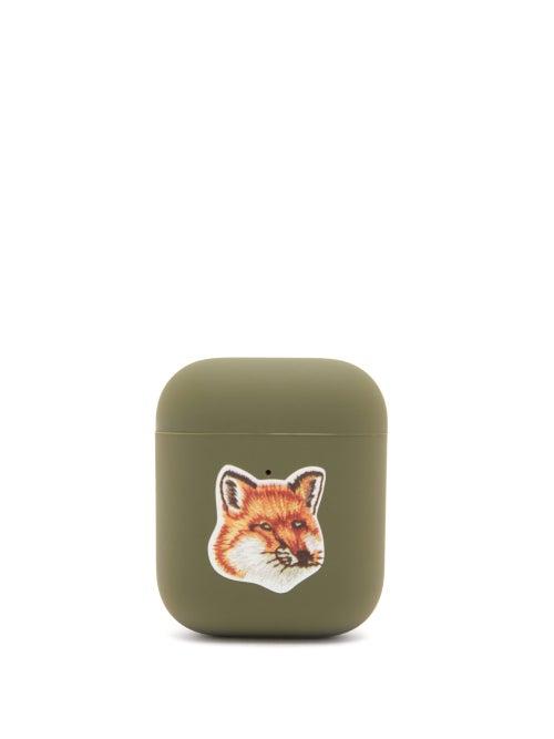 Matchesfashion.com Maison Kitsun - X Native Union Fox Head Airpods Case - Mens - Khaki