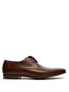 Matchesfashion.com Paul Smith - Coney Leather Derby Shoes - Mens - Brown