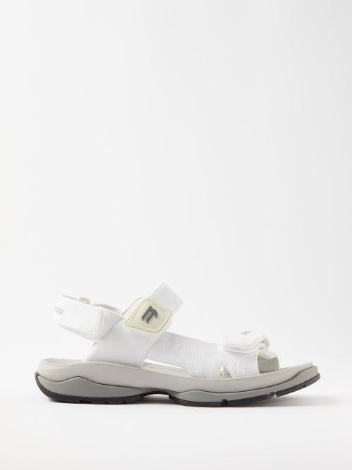 Balenciaga - Tourist Velcro Sandals - Womens - White