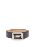 Matchesfashion.com Tod's - Double T Leather Belt - Mens - Navy