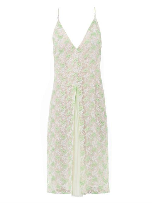 Christopher Kane Crocodile-clip Lace Dress