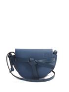 Matchesfashion.com Loewe - Gate Mini Leather Cross Body Bag - Womens - Blue