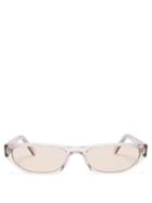 Matchesfashion.com Andy Wolf - Tamsyn Cat Eye Acetate Sunglasses - Womens - Clear