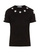 Givenchy Cuban-fit Star-appliqu T-shirt