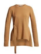Matchesfashion.com Stella Mccartney - D Ring Ribbed Sweater - Womens - Camel