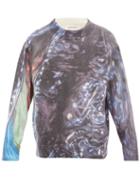 Matchesfashion.com Namacheko - Gladys Abstract-print Wool Sweater - Mens - Blue