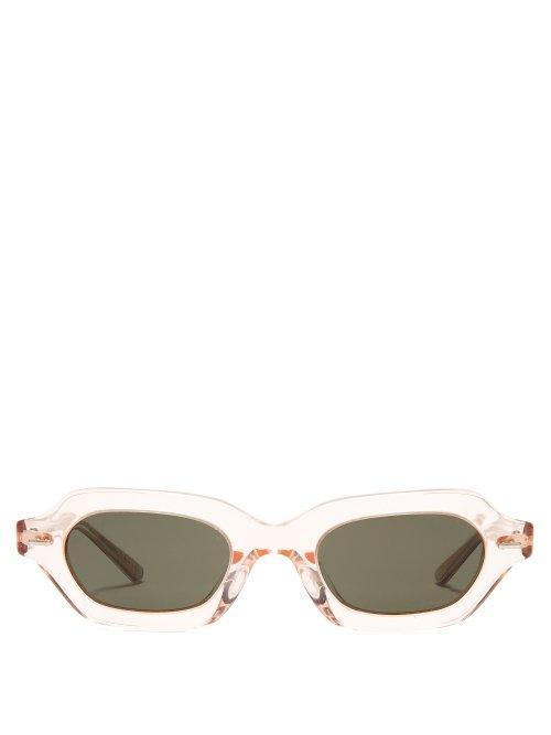 Matchesfashion.com The Row - X Oliver Peoples La Cc Sunglasses - Womens - Pink