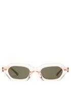 Matchesfashion.com The Row - X Oliver Peoples La Cc Sunglasses - Womens - Pink