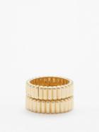 Roxanne Assoulin - Set Of Two Luxe Rings - Womens - Yellow Gold