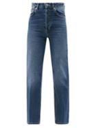 Matchesfashion.com Raey - Find Straight-leg Jeans - Womens - Dark Blue