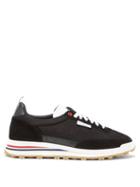 Matchesfashion.com Thom Browne - Tech Runner Mesh And Suede Trainers - Mens - Black