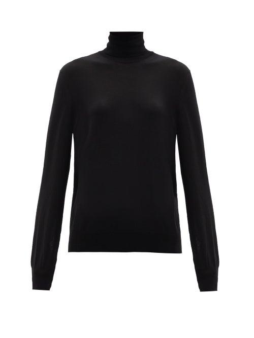 Ladies Rtw The Row - Lambeth Cashmere Roll-neck Sweater - Womens - Black