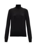 Ladies Rtw The Row - Lambeth Cashmere Roll-neck Sweater - Womens - Black