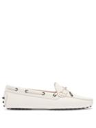 Matchesfashion.com Tod's - Gommino Leather Loafers - Womens - White
