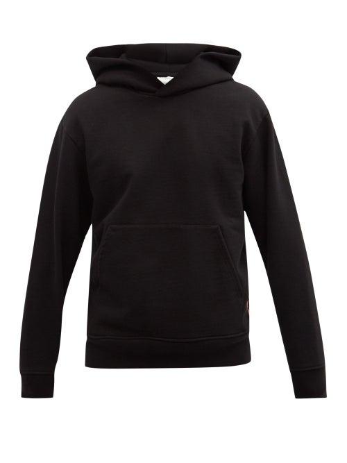 Matchesfashion.com Acne Studios - Forres Cotton-blend Hooded Sweatshirt - Mens - Black