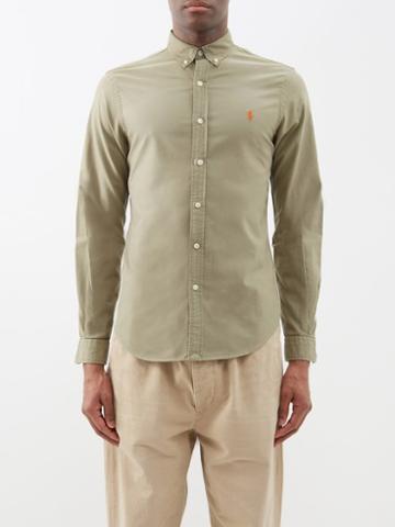 Polo Ralph Lauren - Slim-fit Cotton-poplin Shirt - Mens - Khaki