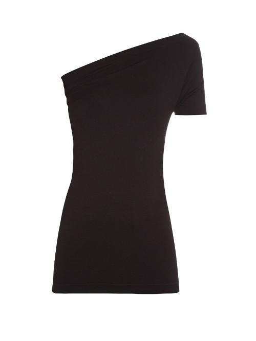 Helmut Lang One-shoulder Jersey Top