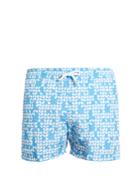 Frescobol Carioca Sports Printed Swim Shorts