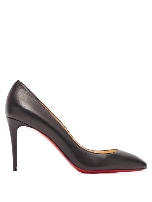 Matchesfashion.com Christian Louboutin - Eloise 85 Leather Pumps - Womens - Black