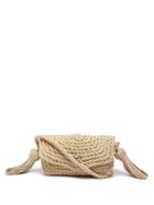 Bottega Veneta - Classic Leather Cross-body Bag - Womens - Cream
