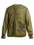 Matchesfashion.com Maharishi - Upcycled Quilted Jacket - Womens - Green