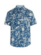 Faherty Coast Kenji Floral-print Shirt