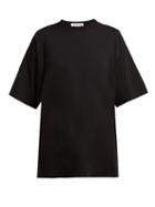 Matchesfashion.com Balenciaga - I Love Techno Cotton T Shirt - Womens - Black
