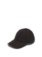 Matchesfashion.com Y-3 - Logo Embroidered Cotton Blend Cap - Mens - Black
