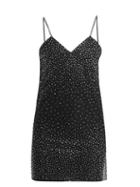 Matchesfashion.com Ashish - Crystal Embellished Tulle Mini Dress - Womens - Black